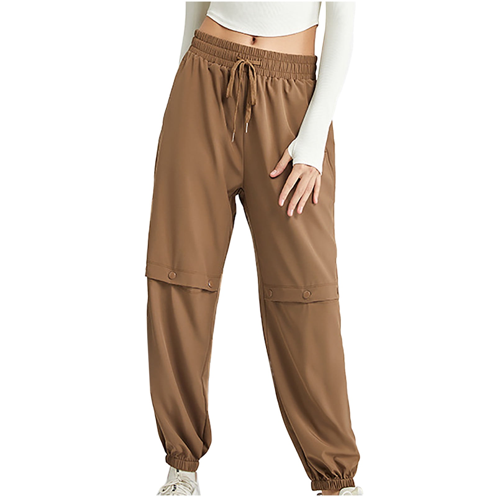 XFLWAM Womens Harem Sweatpants Casual Baggy Wide Leg Sweatpants