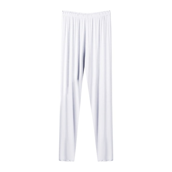 XFLWAM Womens Summer Lightweight Pants Casual Plus Size Soft Comfy Modal Pants Straight Leg Trendy Elastic Waist Pajama Pants Solid Color Trousers