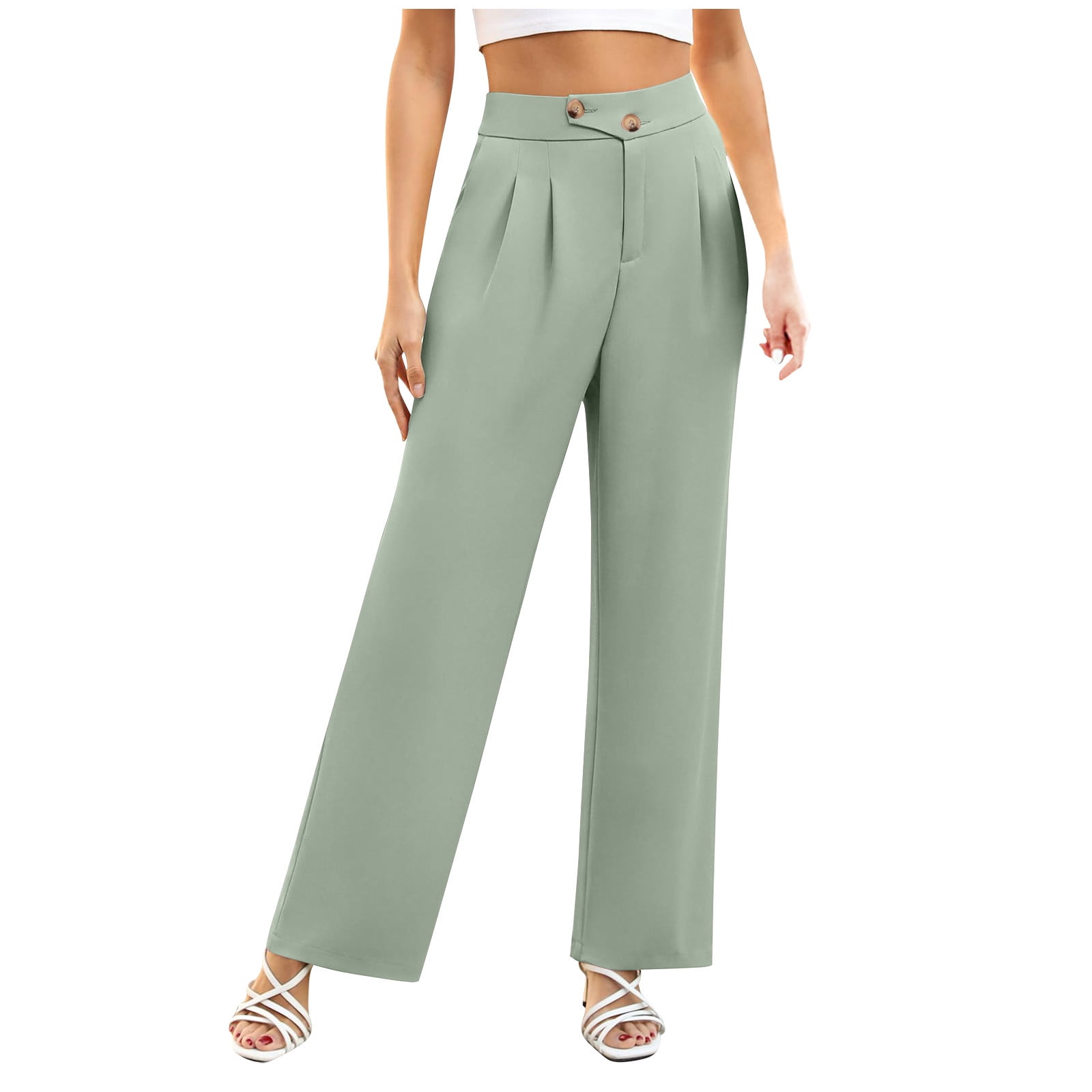 【HUECLOSET】送料・関税込★Field Wide Pants XFLWAM-Womens-Wide-Leg-Dress-