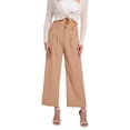 thumbnail image 1 of XFLWAM Womens Wide Leg Pants High Waisted Business Casual Summer Dress Pants Palazzo Long Work Trousers with Pockets Khaki XL, 1 of 5