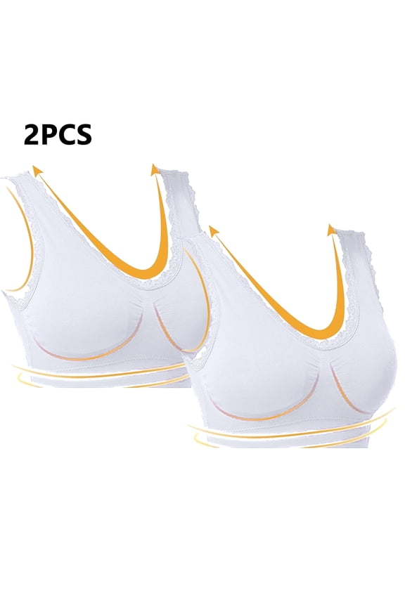 Workout Bras for Women Comfort Support and Lift Full Coverage Back Fat Bras No Underwire Push Up Bra Large Bust Bras