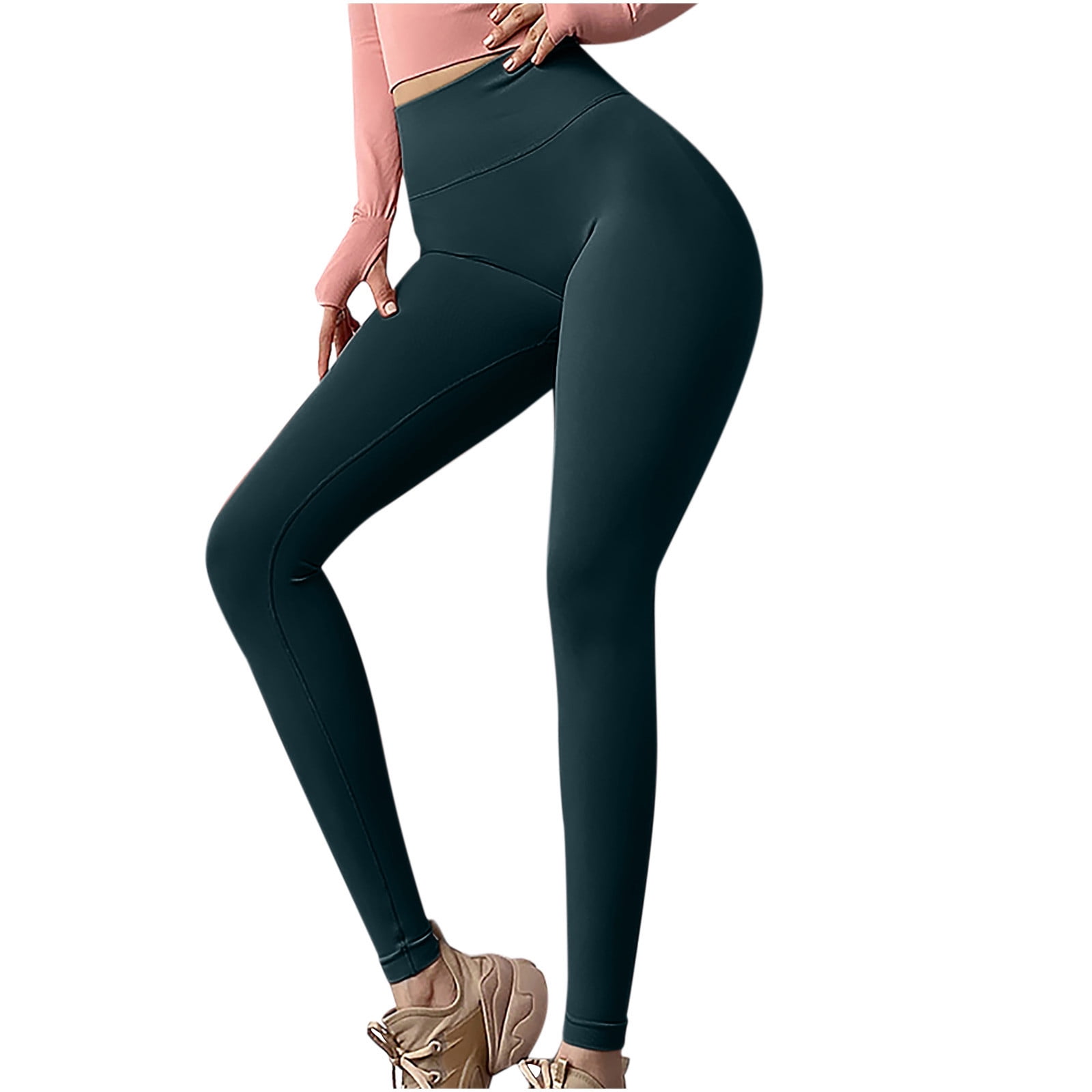XFLWAM Workout Leggings for Women High Waist Tummy Control