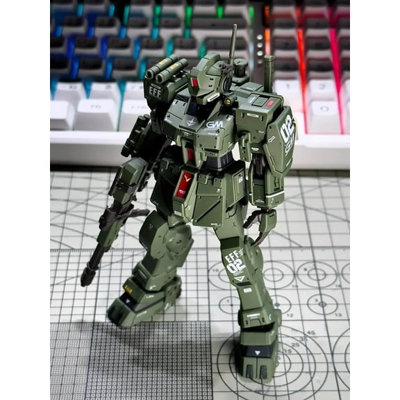 XFS HG 1/144 GTO RGM-79S GM Spartan Desert Type Assembly Model Kit Spartan Action Figures Robot Mecha Plastic Model Toy Gifts