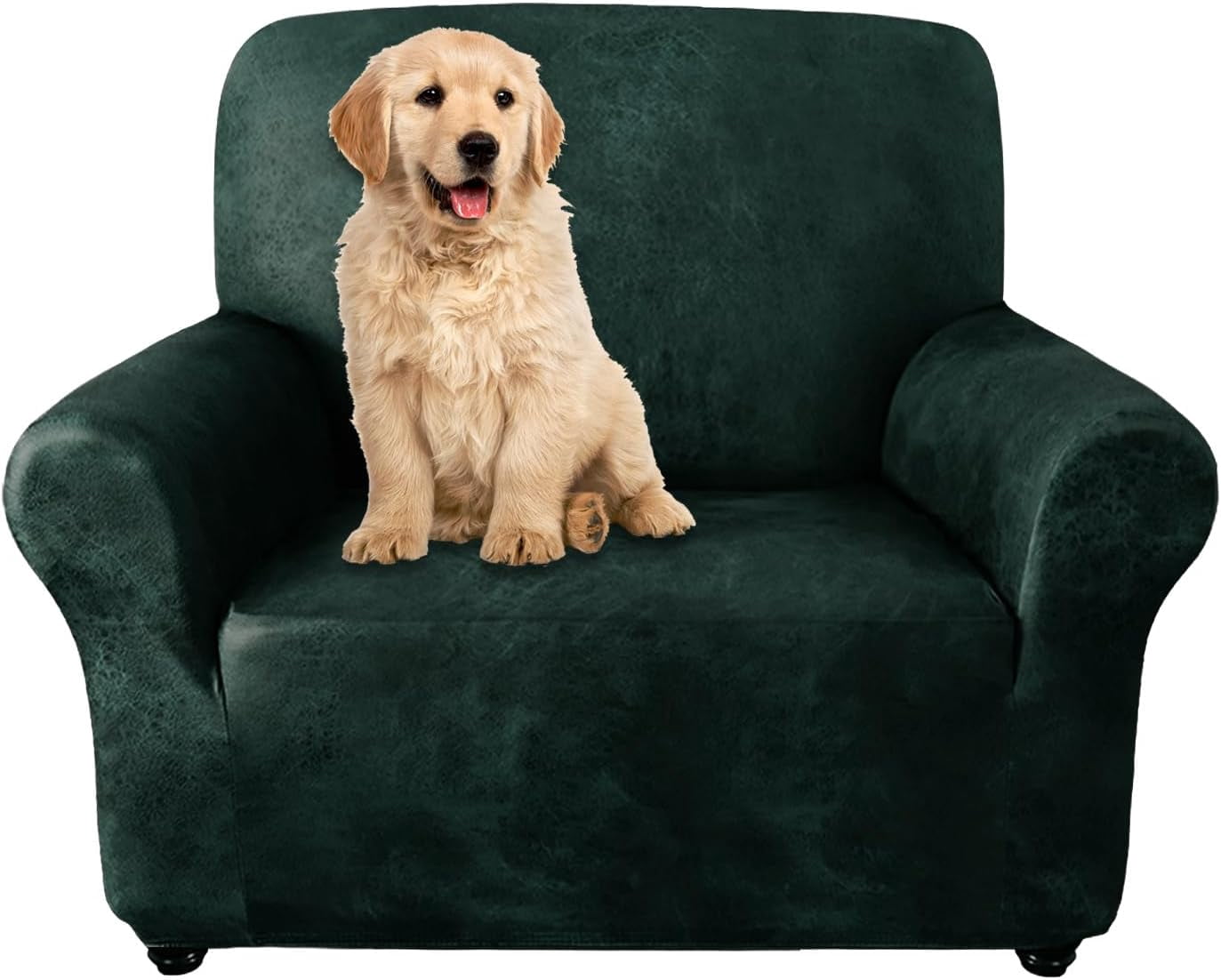 chdqwer Sofa Covers - Couch Cover for Leather Couch Soft and Washable ...