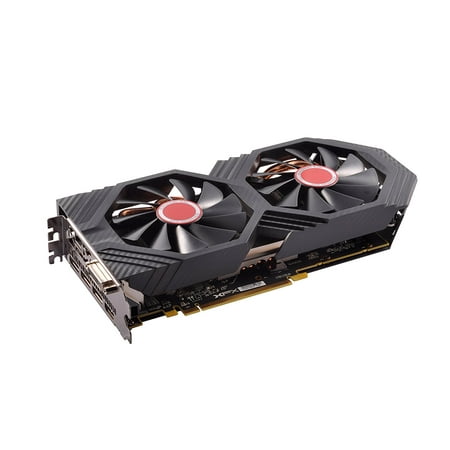 XFX - AMD Radeon RX 580 GTS XXX Edition 8GB GDDR5 PCI Express 3.0 Graphics Card - Black