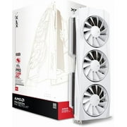 XFX RX-97TQICKW9 Quicksilver AMD Radeon RX 9070XT White Gaming Edition with 16GB GDDR6 HDMI 3xDP, AMD RDNA 4