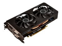 XFX Radeon R9 270 - Double Dissipation Edition - graphics card - Radeon R9 270 - 2 GB GDDR5 - PCIe 3.0 x16 - 2 x DVI, HDMI, DisplayPort