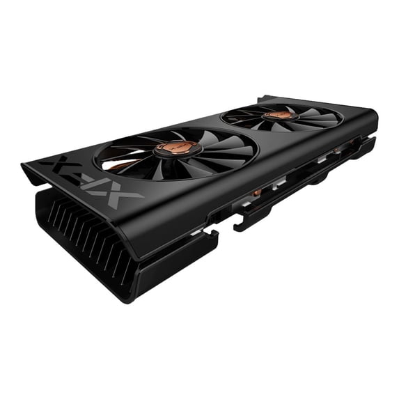 XFX - THICC II Pro AMD Radeon RX 5500 XT 8GB GDDR6 PCI Express 4.0 Graphics Card - Black RX-55XT8DFDR