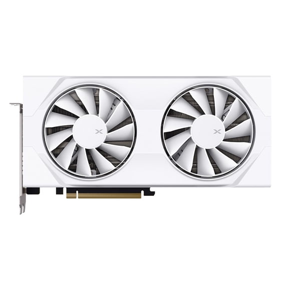 XFX Swift AMD Radeon RX 9060 XT OC White Gaming Edition with 8GB GDDR6 HDMI 2xDP, AMD RDNA 4 RX 9060XT 8GB