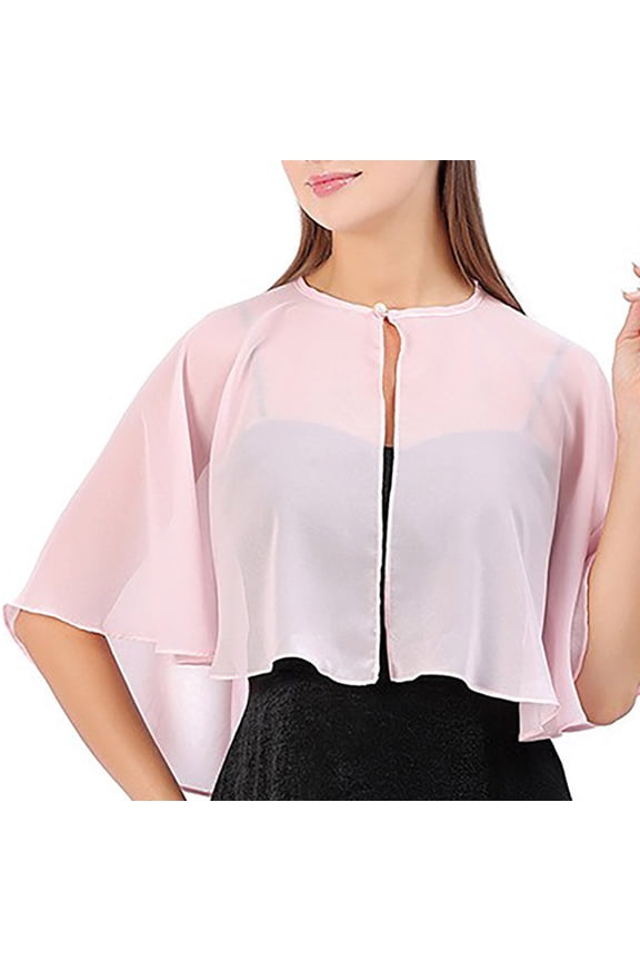 Casual Fashion Ladies' Solid Color Wedding Dress Evening Gown Dinner Party Bride's Bridesmaid Shawl Women Shawl