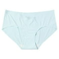 thumbnail image 1 of XFYSSS Pregnant Women's Underwear V-shaped Low Waist Support Belly Solid Color Seamless Ice Silk Comfortable Base Shorts for Pregnant Women's Underwear, 1 of 5