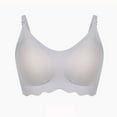 thumbnail image 1 of XFYSSS Seamless Bras for Women Padded No Underwire Scalloped Push Up Bras Soft Wireless Comfort Bralettes Full Coverage One-Piece Open Button Pregnancy Underwear And Breastfeeding Bra, 1 of 3