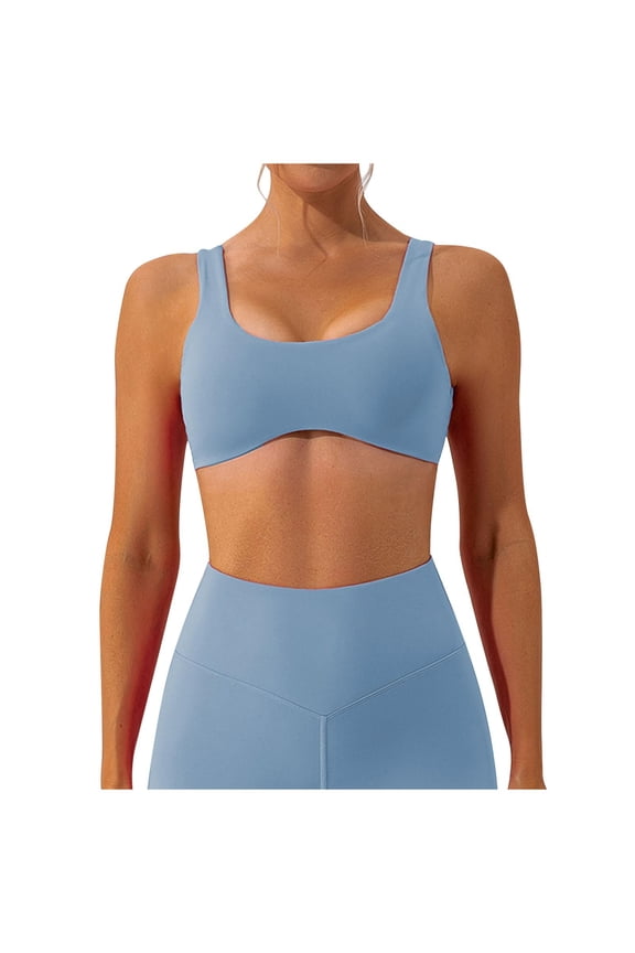 Solid Color Women's No Rims Tight Sports Bra Women's Training Running Quick-drying Fitness Yoga Bra Sports Bras Women Nylon Bra