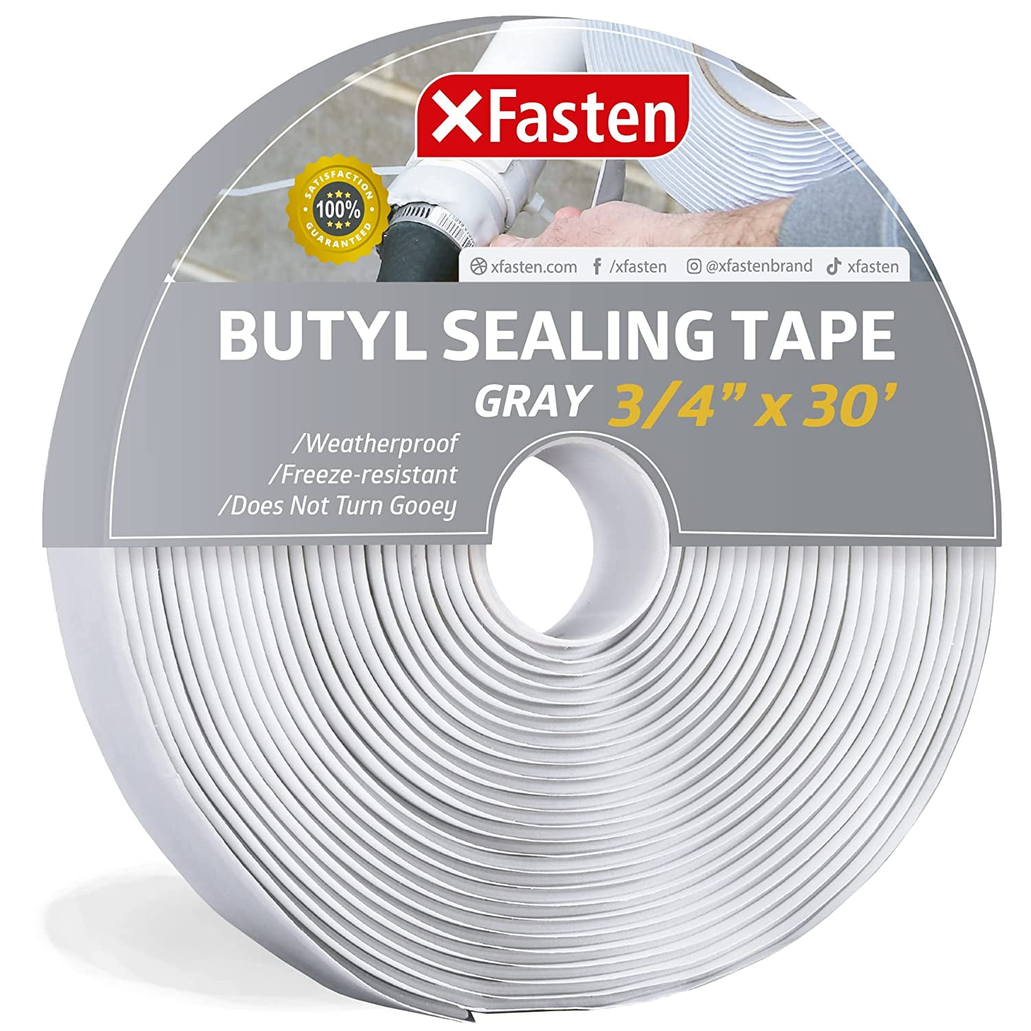 RV Butyl Tape Seal 30' Roll