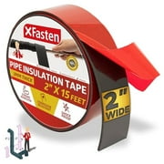 XFasten Foam Pipe Insulation Tape 2 Inch x 15 Feet