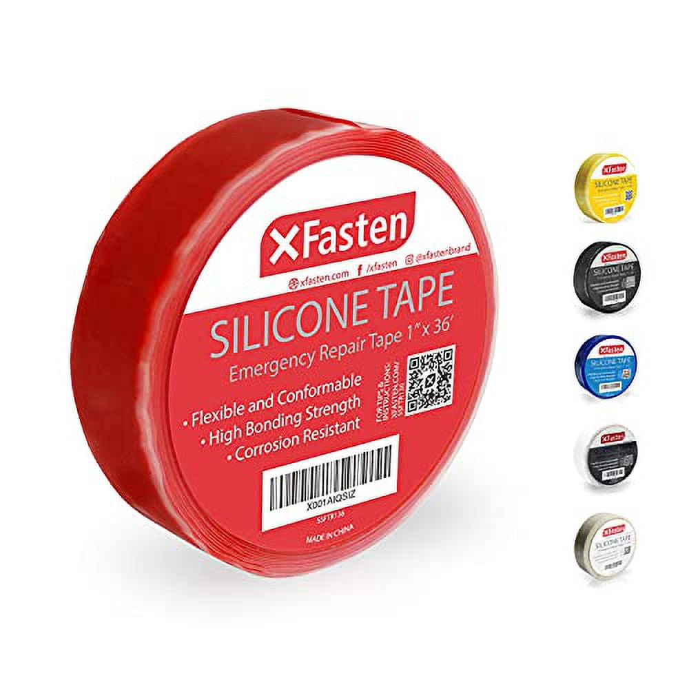 Generic 4 Rolls Self-fusing Silicone Tape Self Bonding Repair Tape