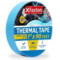 thumbnail image 1 of XFasten Thermal Tape, Double Sided Adhesive Tape for Electrical Insulating, 1 Inch x 90 Feet, 1 of 7