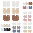 thumbnail image 1 of XFeng Baby Mittens No Scratch Mittens Soft Gloves Mittens for 0-6 Months Boys Girls, 1 of 4