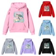 thumbnail image 1 of XFeng Kids Pullover Hoodie Casual Long Sleeve Hooded Sweatshirt with Kangaroo Pocket, 1 of 4