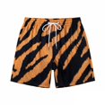 thumbnail image 1 of XFeng Men's 2 in 1 Swim Trunks, Print Board Shorts with Compression Liner, Quick Dry Beach Swim Shorts with Pockets, 1 of 3