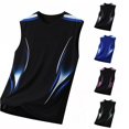 thumbnail image 1 of XFeng Men's Sleeveless Athletic Tank Top, Quick Dry Sports Workout Shirt, 1 of 4