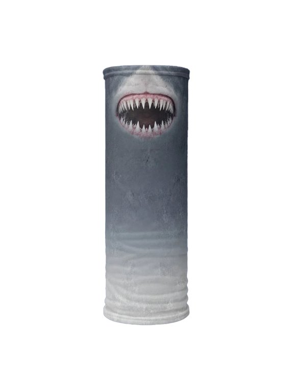 Shark Mouth Print Neck Gaiter Sun Protection Outdoor Bandana Mask