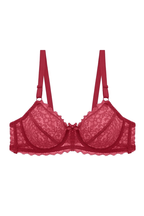 Womens Plus Bra Double Underwire Underwear