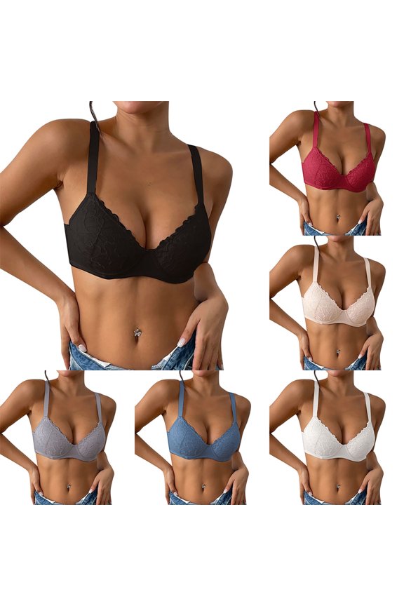 Womens Plus Bra Double Underwire Underwear