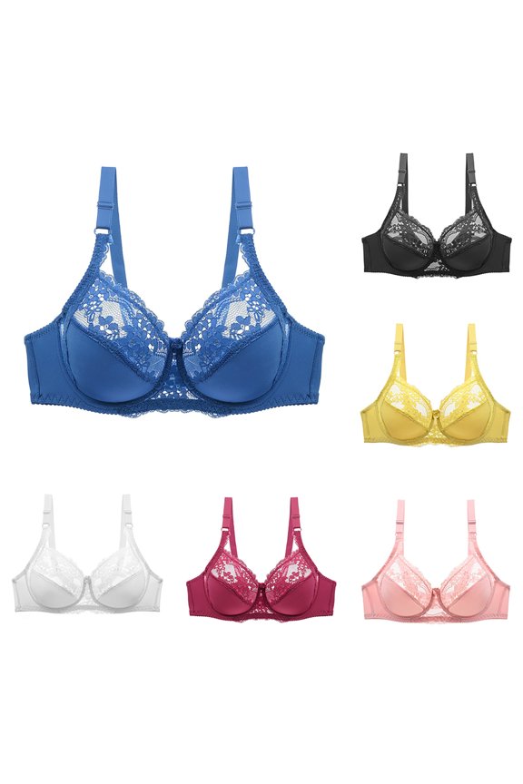 Womens Plus Bra Double Underwire Underwear