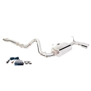 XForce ES-JW12-VMK-CBS Stainless Steel 2.5" Cat-Back Exhaust System with Varex Muffler for 2007-2018 Jeep Wrangler Un