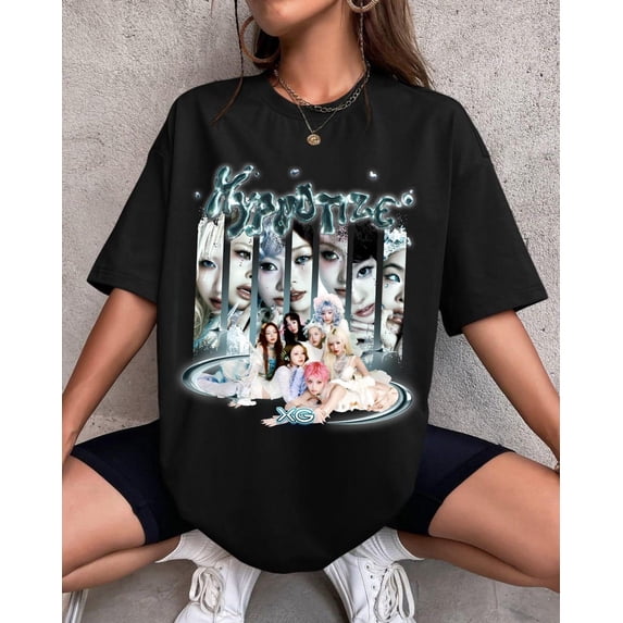 XG The Core Graphics T-Shirt, Hypnotize Unisex Cotton Tee
