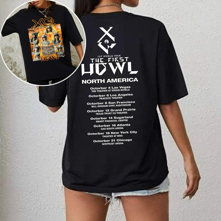 XG The First Howl World Tour T-shirt, XG Woke Up Shirt