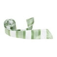 thumbnail image 1 of XG25 HT - 54 in. Adult Matching Hair Tie - White With Green Stripes, 1 of 1