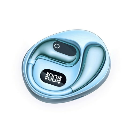 XG99 BT 5.3 Translator Earphones Real-Time 138 Language Translation Instant Two-Way Offline AI Translation Earbuds,1 x earphones 1 x charging compartment,Blue