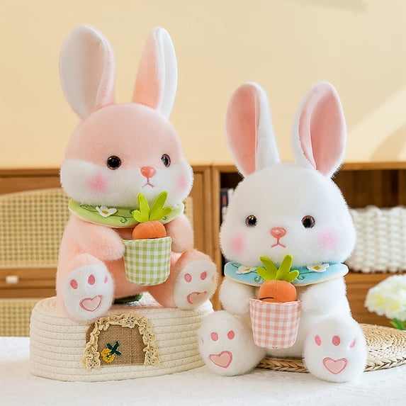 XGFHYJEH 11.8in Easter Bunny Stuffed Animals, Stuffed Animals under $5, Stuffed Animals & Plush Toys, Stuffed Animals for Girls Boys, Small Stuffed Animals, Easter Bunny Plush Doll