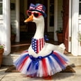 thumbnail image 1 of XGFHYJEH 4th of July Porch Goose Outfits 23 inch, Memorial Day Patriotic 250th Porch Goose Clothes, Independence Day Porch Goose Accessories Costume for Outdoor Lawn Yard Garden Decor, 1 of 6