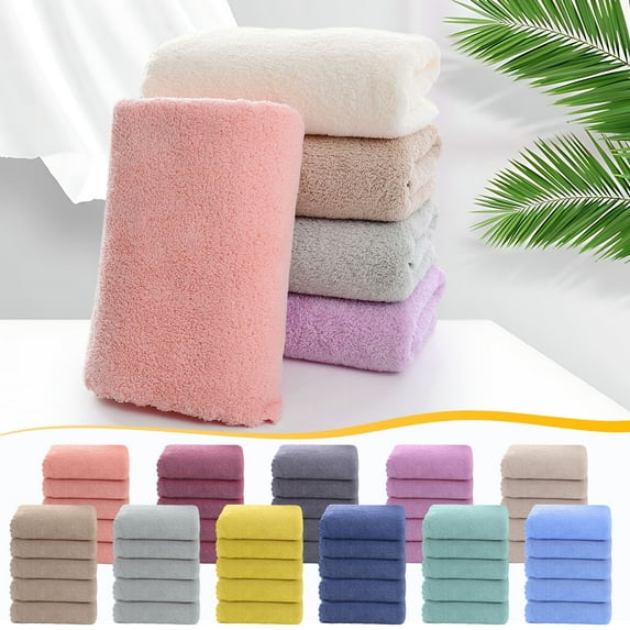 XGFHYJEH 5PCS Hand Towel, Hand Towel Set, Towel Clearance, Hand Towels for Bathroom, Spring Hand Towel, Towel For Bath, Hand, Face, Gym, Spa, cloth, 30x60cm, brown coffee