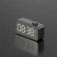 thumbnail image 1 of XGFHYJEH Alarm Clock, Atomic Clocks, Alarm Clock for Kids, Digital Clocks Large Numbers, Small Bedside Tabletop Clock with Large LED Display & Wireless Bluetooth Speaker, 1 of 6