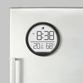 thumbnail image 1 of XGFHYJEH Alarm Clock, Atomic Clocks, Alarm Clock for Kids, Digital Clocks Large Numbers, Small Wall Clock with Large LED Display & Temperature, 1 of 7