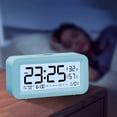 thumbnail image 1 of XGFHYJEH Alarm Clock, Digital clocks, Atomic Clocks, Alarm Clock with Usb Charge Port, Small Bedside Tabletop Clock with Large LED Display, 1 of 8