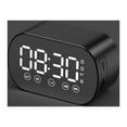 thumbnail image 1 of XGFHYJEH Alarm Clock Radio, Alarm Clocks for Bedroom, Digital Alarm Clock, Alarm Clocks with Large Numbers, Small Bedside Tabletop Clock with Large LED Display & Wireless Bluetooth Speaker, 1 of 7