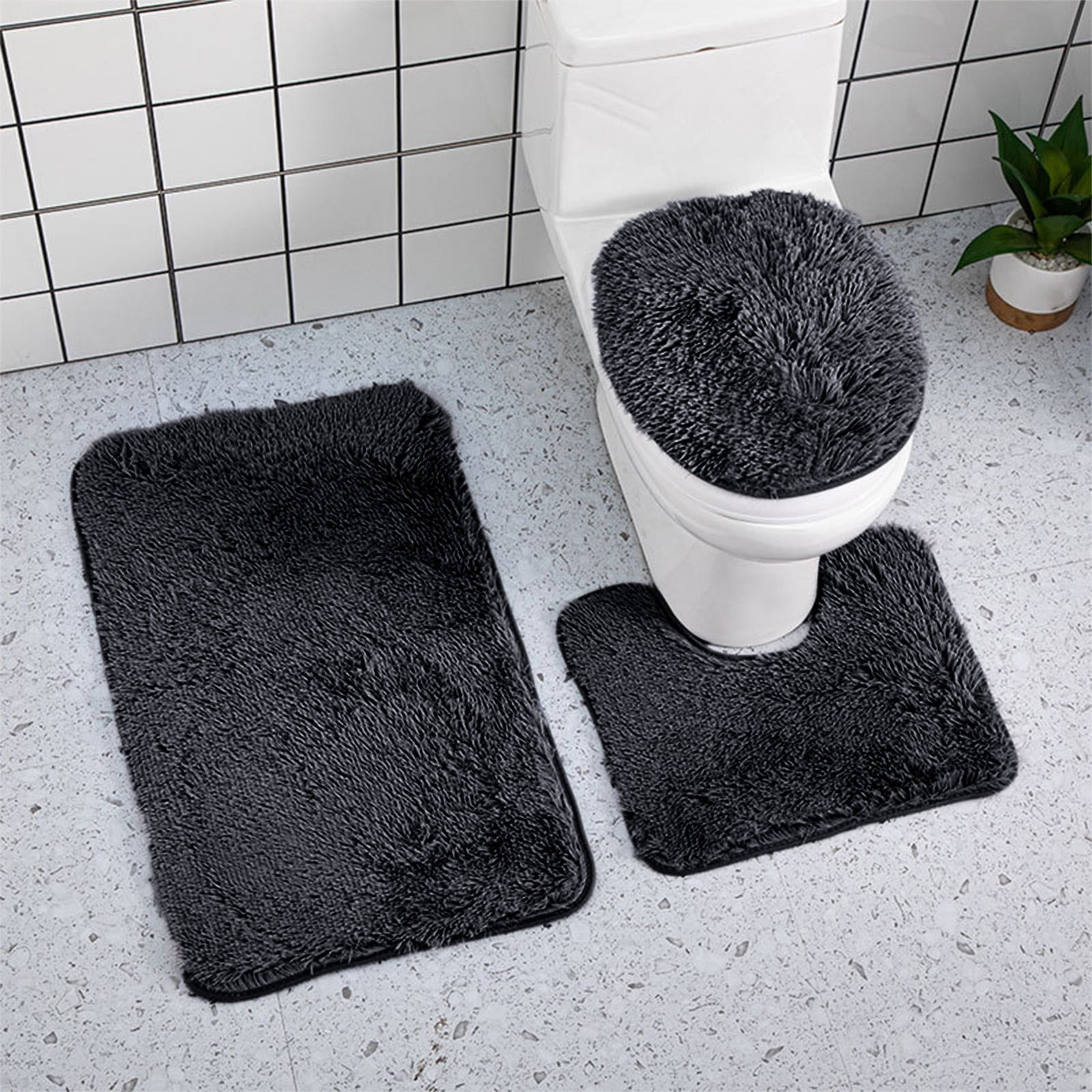 XGFHYJEH Bath Rugs Sets Under $25, Bathroom Rug Sets, Bath Mat Sets, Bathroom Rugs and Mats, 3 ...