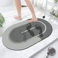 thumbnail image 1 of XGFHYJEH Bathroom Rugs Clearance, Bath Mat, Bath Mats for Bathroom Floor, Quick-Drying Waterproof Non-Slip Washable Bath Runners, 1 of 6