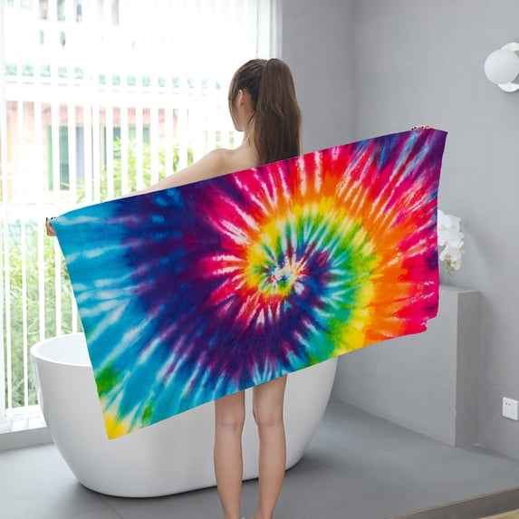 XGFHYJEH Beach Towel, Oversized Beach Towel, Beach Towel Clearance, Towel Beach, Lightweight Beach Towel, Portable Foldable Hypoallergenic Cooling Technology Breathable Towel for Beach