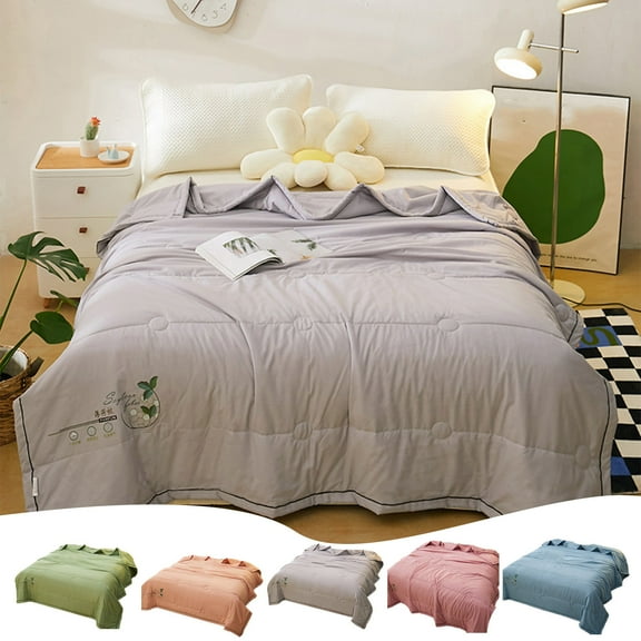 XGFHYJEH Bed Quilt, Quilt Bedding, Twin Bed Quilt, Bed Quilts on Clearance, Summer Cooling Quilt, Small Quilt Bedding Blanket for Spring Summer Autumn, polyester