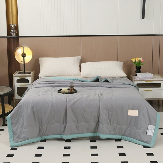 XGFHYJEH Bed Quilt, Twin Bed Quilt, Quilt for Bed, Summer Bed Quilt, Lightweight Bed Quilt, Summer Cooling Quilt, Small Quilt Bedding Blanket for Spring Summer Autumn, cotton