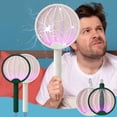 thumbnail image 1 of XGFHYJEH Bug Zapper, Mosquito Zapper, Fly Zapper, Insect Zapper, Fly Zapper Racket, Bug Zapper Racquet, Insect Racket Zapper, Fly Swatter Zapper, 1 of 7