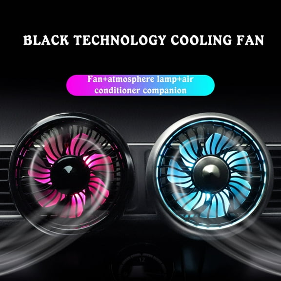 XGFHYJEH Car Fan, Fan for Car, Portable Fan for Car, Car Fan for Dashboard, Usb Fan for Car, Car Fans that Blow Cold Air, Car Fans for Cooling inside a Car