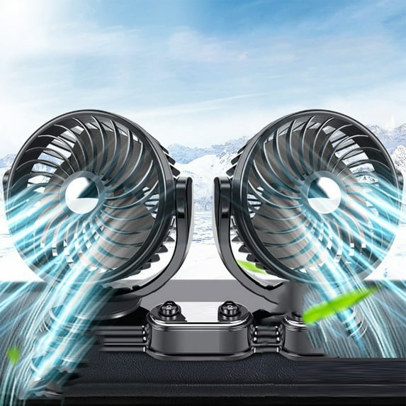 XGFHYJEH Car Fan, Fan for Car, Portable Fan for Car, Car Fan for Dashboard, Car Fans that Blow Cold Air, Car Fans for Cooling inside a Car