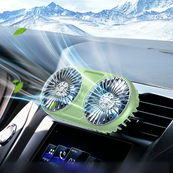 XGFHYJEH Car Fan, Fan for Car, Portable Fan for Car, Car Fan for Dashboard, Car Fans that Blow Cold Air, Car Fans for Cooling inside a Car